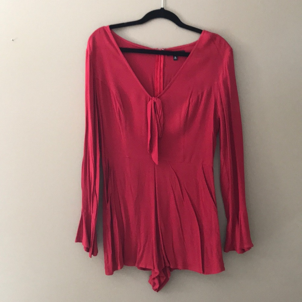 Red romper